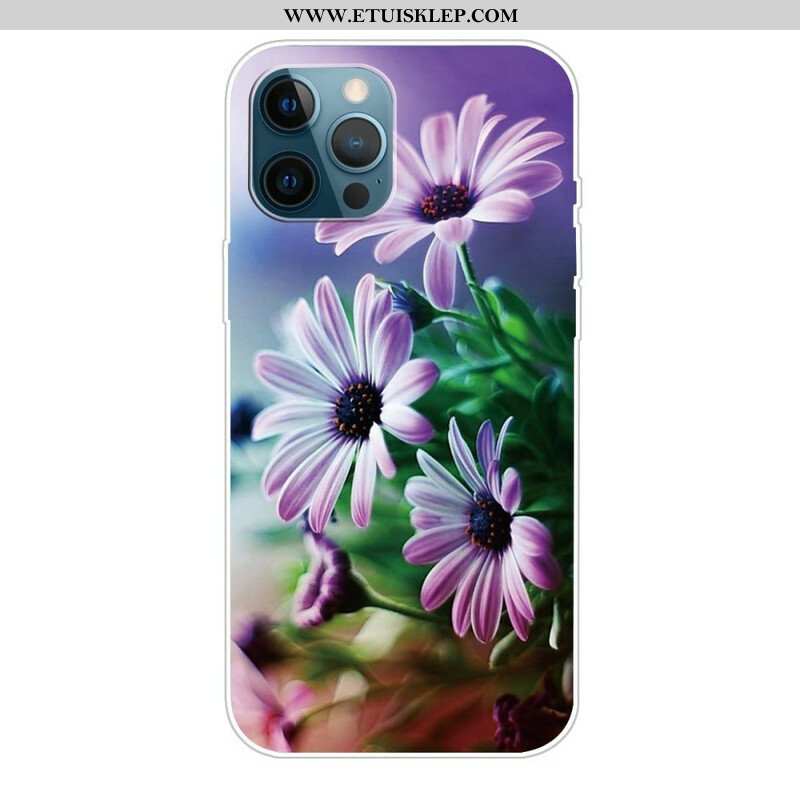 Etui do iPhone 13 Pro Realistyczne Kwiaty